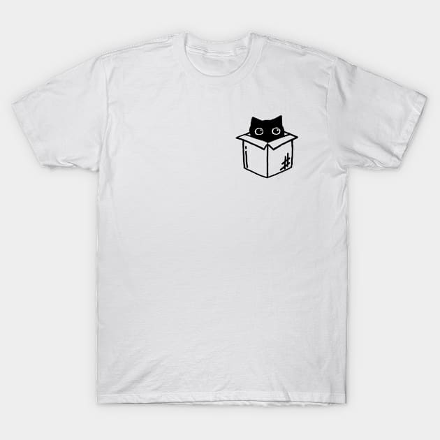 Cat Box T-Shirt by Carlo Betanzos